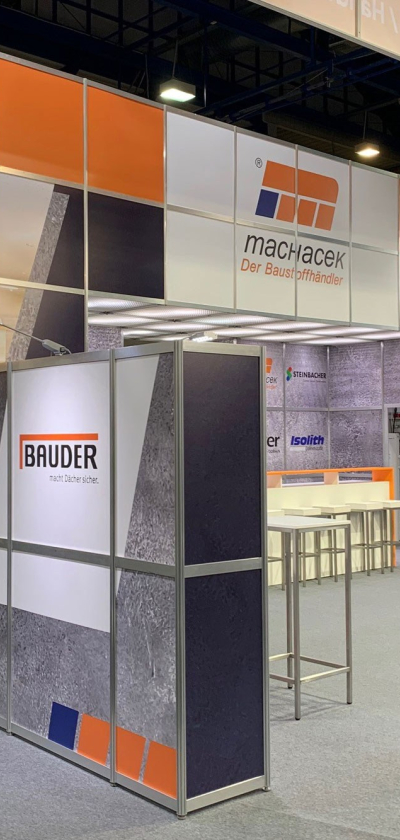 Energiesparmesse 2023 Newsbeitrag Messestand Machacek Baustoffhandel