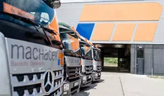 Logistik zusatzleistungen machacek baustoffhandel