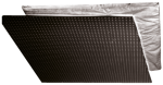 Machacek - Mineralwolle in schwarzer PE-Folie verschweißt - Glaswolle ca. 15 kg/m³