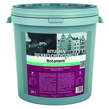 Machacek - Botament Bitumen-Dickbeschichtung 1K - 30 Liter/Eimer