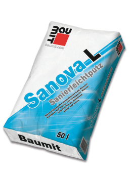 Machacek - Baumit Sanova L Sanierleichtputz - 50 Liter/Sack