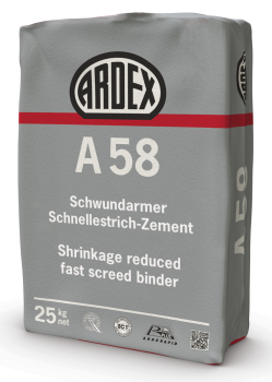 Machacek - Ardex A 58 Schwundarmer Schnellestrich-Zement - 25 kg/Sack