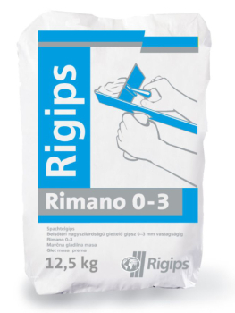 Machacek - Rigips Rimano 0-3 Flächenspachtelgips/Spachtelgips - 2,5 kg/Sack