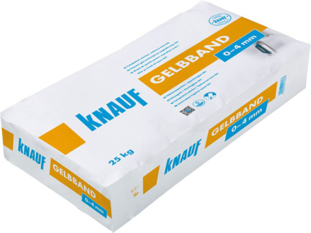 Machacek - Knauf Gelbband Flächenspachtel / Spachtelgips - 10 kg/Sack