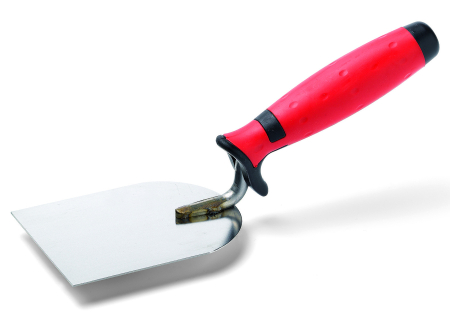 Machacek - Gipserspachtel 80 mm 2-K - rostfrei - mit Gummigriff Machacek - Gipserspachtel 80 mm 2-K - rostfrei - mit Gummigriff