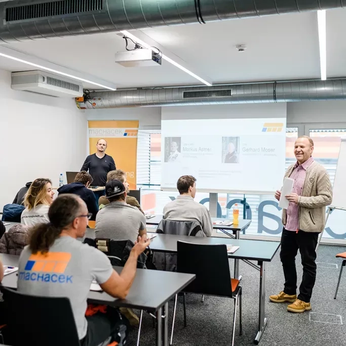 Fachtage schulungen weiterbildungen bm akademie zusatzleistungen machacek baustoffhandel