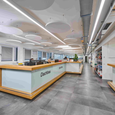 Steildach Dachbau Abteilung Impressionen Machacek Baustoffhandel