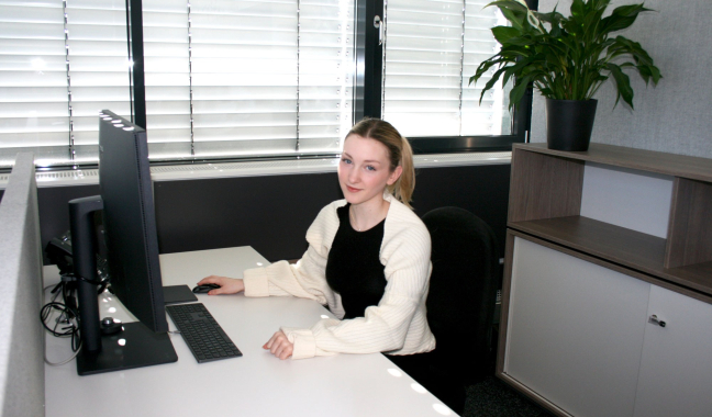 Lehre Karriere Grosshandelskauffrau Lehrling Arbeiten bei Machacek Baustoffhandel