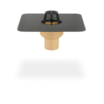 Machacek - Sita Trendy, senkrecht - DN 100, Bitumenflansch