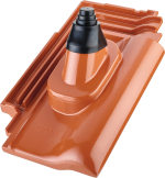 Machacek - Erlus E58 RS ALU-SYSTEM Antennenhaube mit 1 Alu-Durchgangsgrundplatte