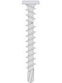 Machacek - Knauf Feuchtraumschraube XTB 3,9 x 38 mm - 500 Stück / Karton