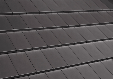 Machacek - Erlus Level RS 1/1 Flächenziegel sintergrau