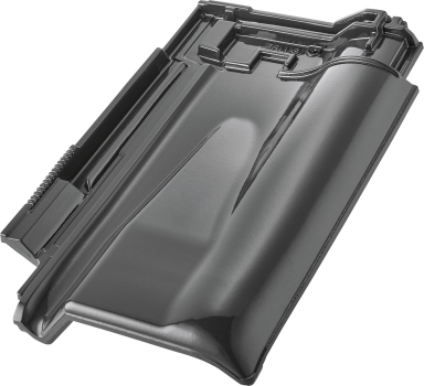 Machacek - Erlus E58 SL-D Lüftungsziegel graphitgrau durchgefärbt