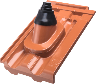 Machacek - Erlus GF ALU-SYSTEM Antennenhaube mit 1 Alu-Durchgangsgrundplatte