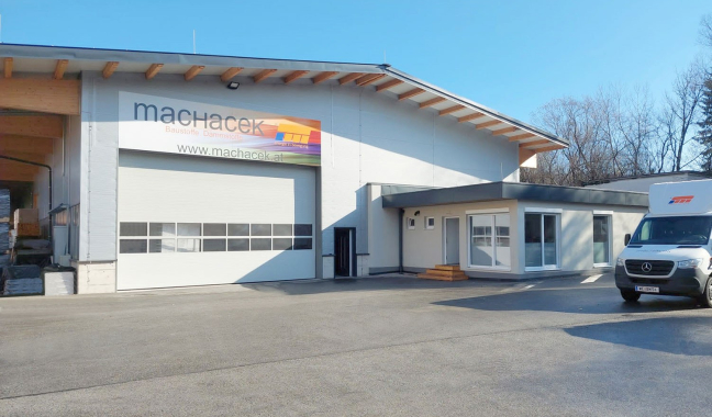 Standort Salzburg Hallein Machacek Baustoffhandel